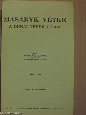 Masaryk vétke