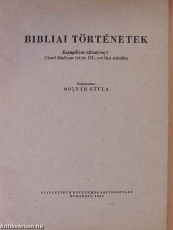 Bibliai történetek