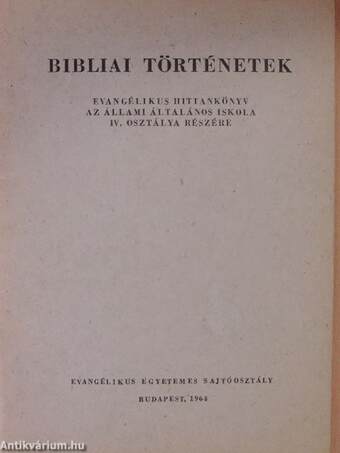 Bibliai történetek