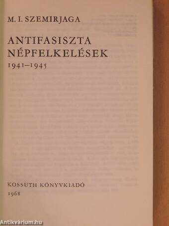 Antifasiszta népfelkelések (1941-1945)