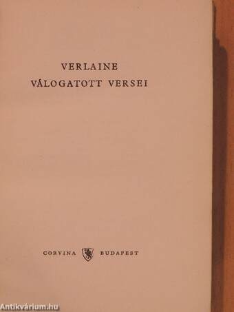 Verlaine válogatott versei