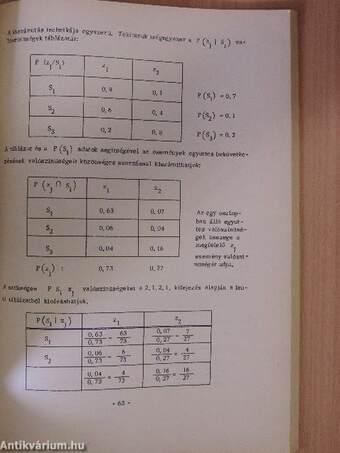 Piaci döntések matematikai megalapozása