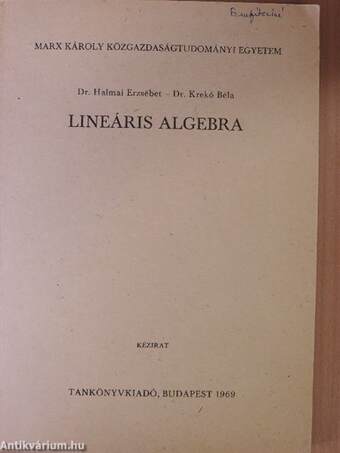 Lineáris algebra