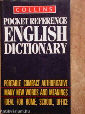 Pocket reference english dictionary