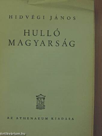 Hulló magyarság