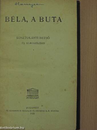 Béla, a buta/Giarion/Dr Pokol