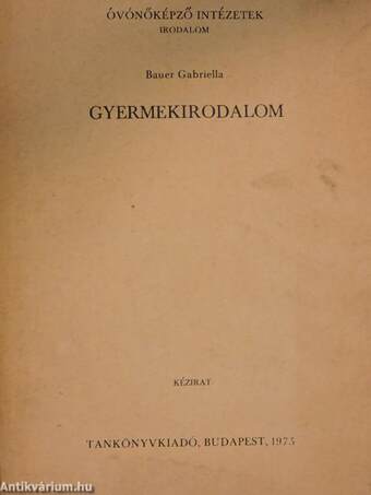 Gyermekirodalom