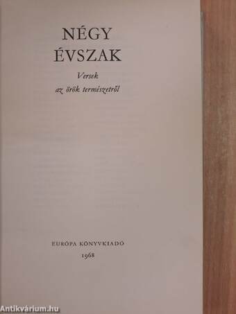 Négy évszak