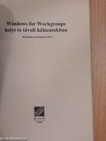 Windows for Workgroups