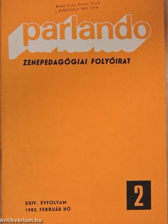 Parlando 1982. február