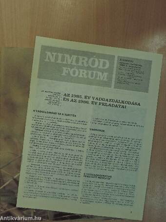 Nimród 1986. augusztus