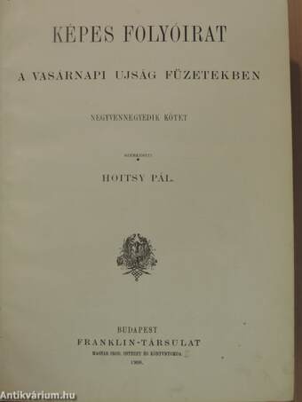 Képes Folyóirat 1908/13-24. (fél évfolyam)