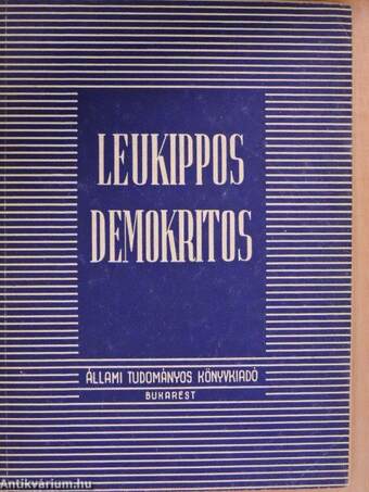 Leukippos/Demokritos