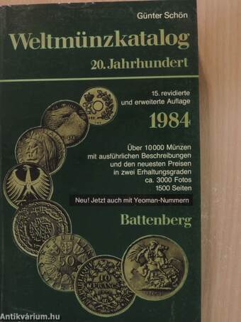 Weltmünzkatalog 1984. I-II.