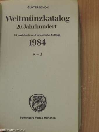 Weltmünzkatalog 1984. I-II.