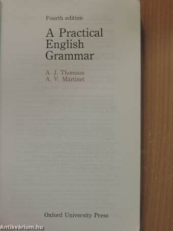 A Practical English Grammar