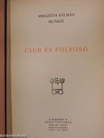 Club és folyosó