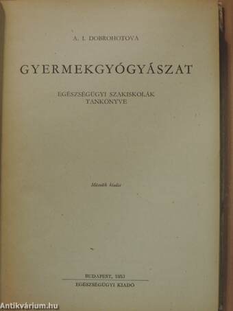 Gyermekgyógyászat