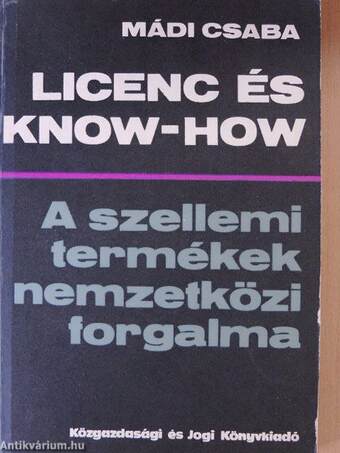 Licenc és know-how