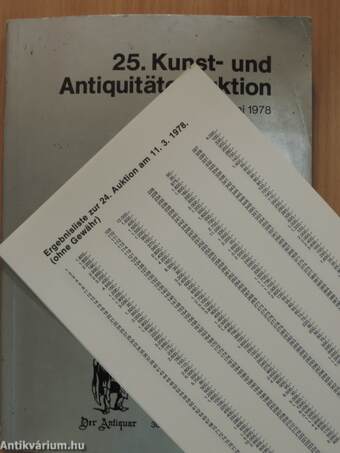 25. Kunst- und Antiquitätenauktion