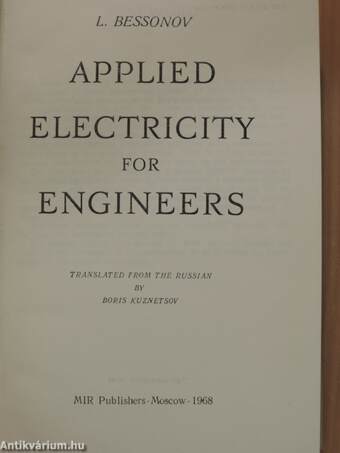 Applied Electricity for Engineers