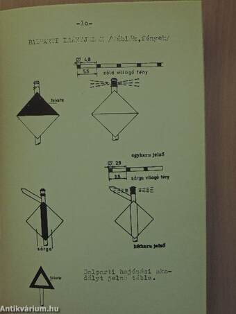 A 9/1969/XII.16/KPM-BM. sz. együttes rendelettel kiadott hajózási szabályzat kivonata