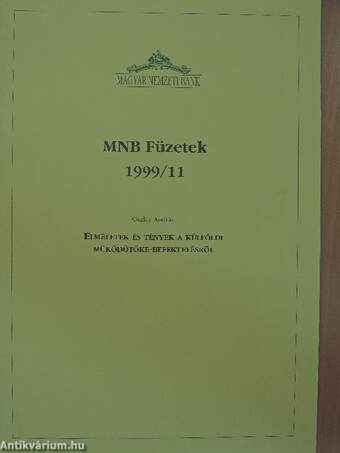 Elméletek és tények a külföldi működőtőke-befektetésről