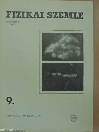 Fizikai Szemle 1962. szeptember