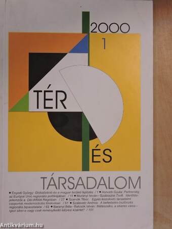 Tér és Társadalom 2000/1.