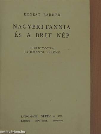 Nagybritannia és a brit nép