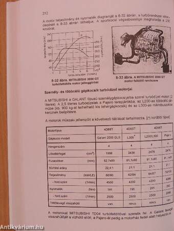 Turbómotorok és más feltöltő rendszerek