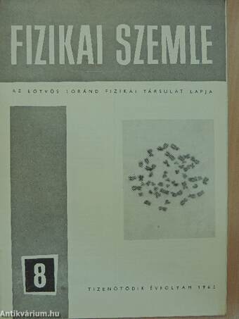 Fizikai Szemle 1965. augusztus