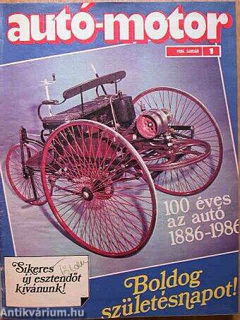 Autó-Motor 1986. január-december/Autó-Motor Magazin nyár, ősz