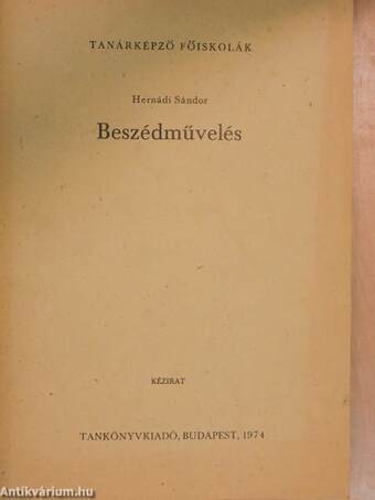 Beszédművelés