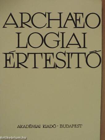 Archaeologiai Értesítő 1980/1.