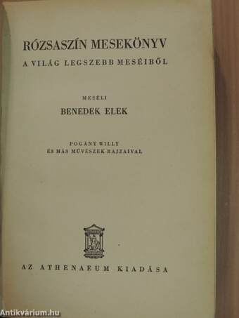 Rózsaszín mesekönyv