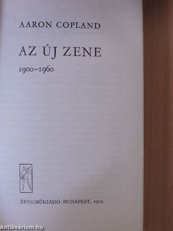 Az új zene 1900-1960