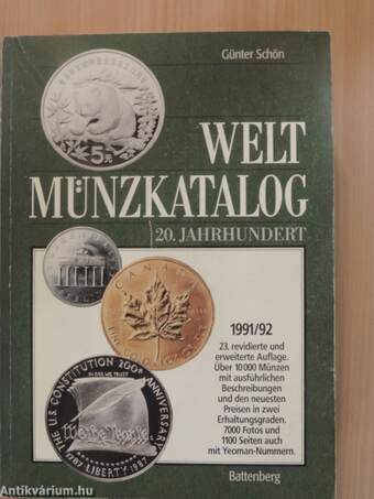 Weltmünzkatalog 1991/92