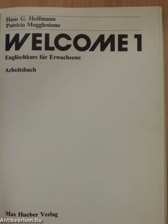 Welcome 1. - Arbeitsbuch