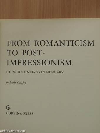 From Romanticism to Post-Impressionism