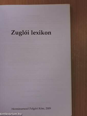 Zuglói lexikon