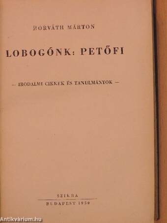 Lobogónk: Petőfi