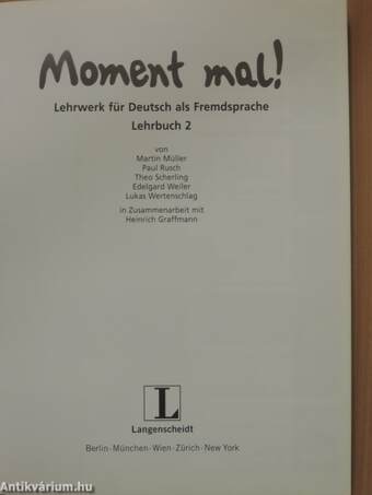 Moment mal! 2. - Lehrbuch