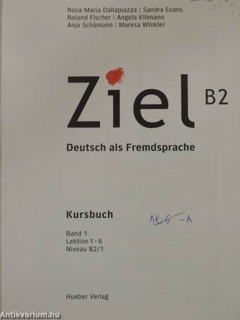 Ziel - Kursbuch B2/1. - CD-vel