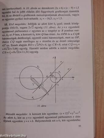 Egyetemi felvételi feladatok matematikából X.