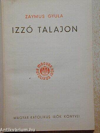 Izzó talajon