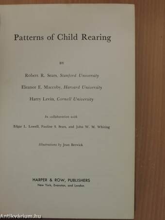 Patterns of Child Rearing