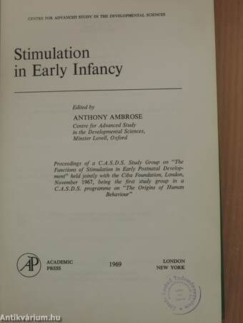 Stimulation in Early Infancy