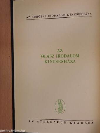 Az olasz irodalom kincsesháza