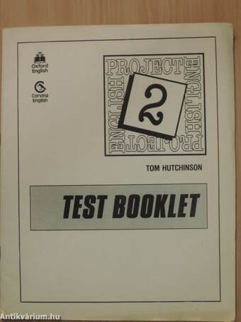 Project English 2. - Test Booklet